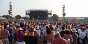 Isle of Wight Festival stage